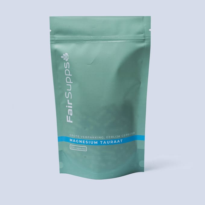 Magnesium Tauraat + P-5-P - 90 Capsules - Goed Opneembaar