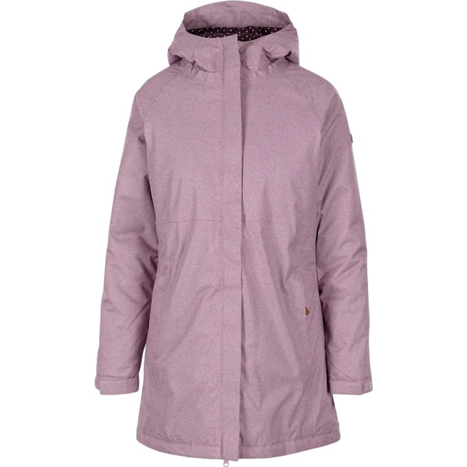Trespass Dames Gevoerde Waterdichte Jas (Roze)