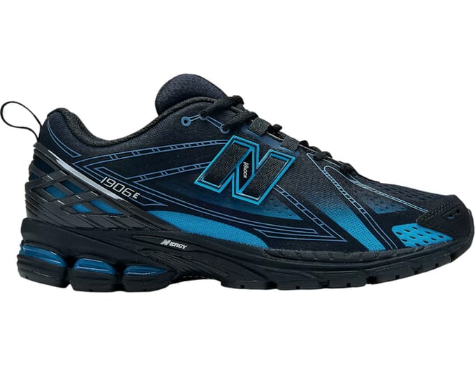 New Balance 1906R Sneakers Heren - Zwart - Maat 45 - Mesh/Synthetisch