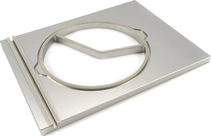 Pearl Round Tray Ø 250 mm Large - 2 Compartment - -