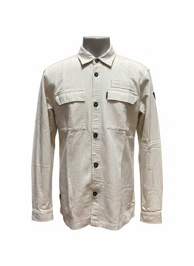 Vanguard - Overhemd - Mannen - Beige - Maat XL