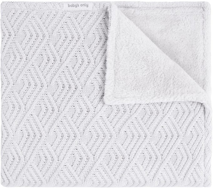 Baby's Only Sierra Ledikantdeken Teddy - Wolwit