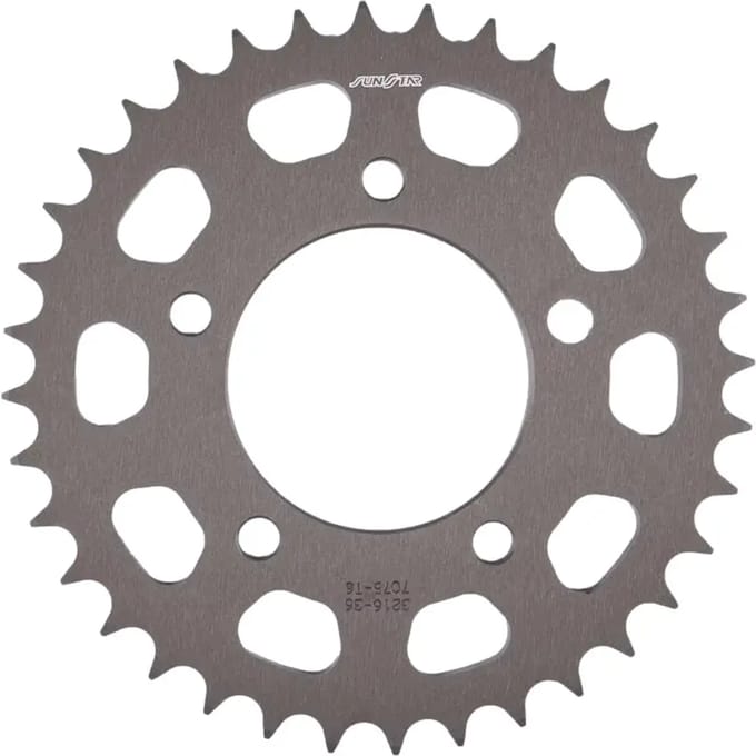 Ergal motorfiets kroon Sunstar 44T