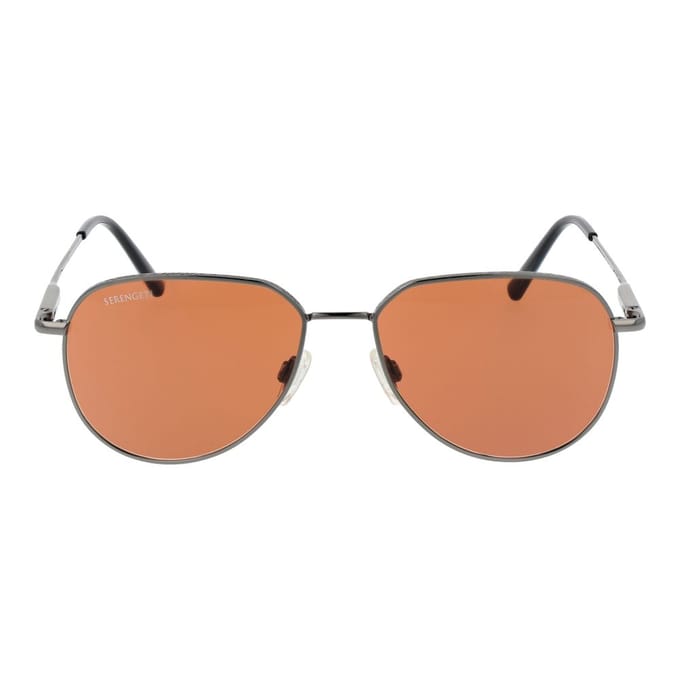 Serengeti Haywood SS543006 Shiny Gunmetal Non Polarized Drivers