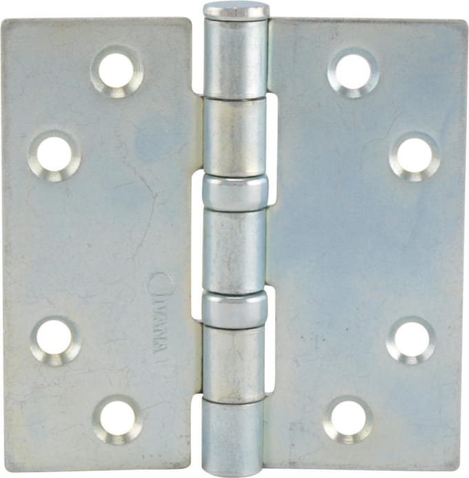 Ivana Kogellagerscharnier 76x76mm Gegalvaniseerd Rechte Hoek