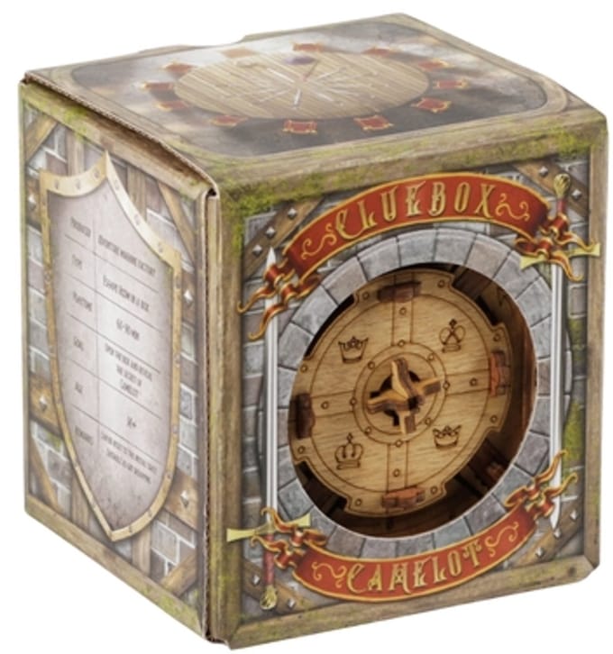 Cluebox - Escape room in a box - Trial of camelot - escaperoom puzzel