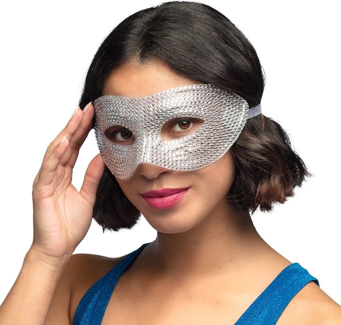 Boland - Masker Diamond - Volwassenen - - Glamour - Gala - Carnaval - Themafeest