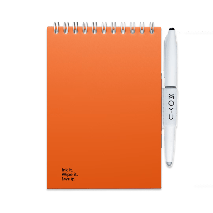 Erasable Notepad A6 - Sunset Orange - Hardcover / A6
