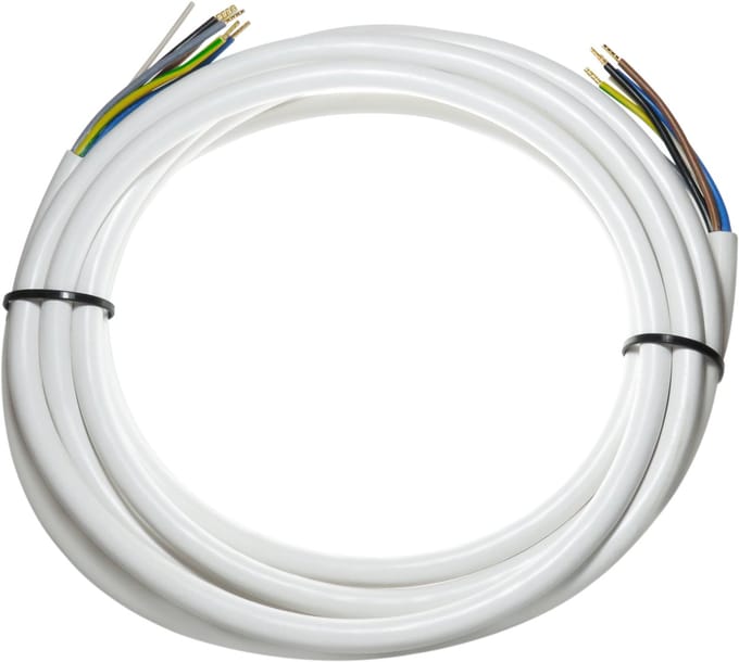 Dparts perilex kabel - 5 meter - 5x2,50mm - aansluitkabel snoer voor kookplaat