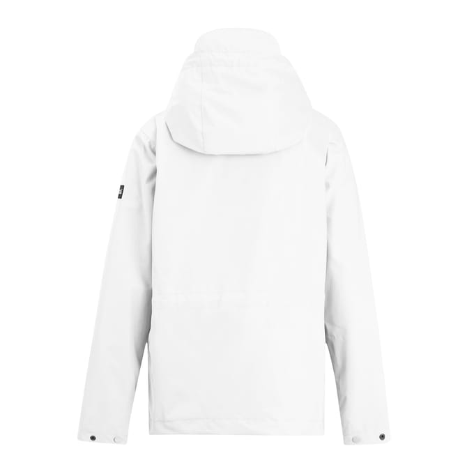 Regatta Dames/Dames Bayletta Grid Distress Waterdichte Jas (Wit)
