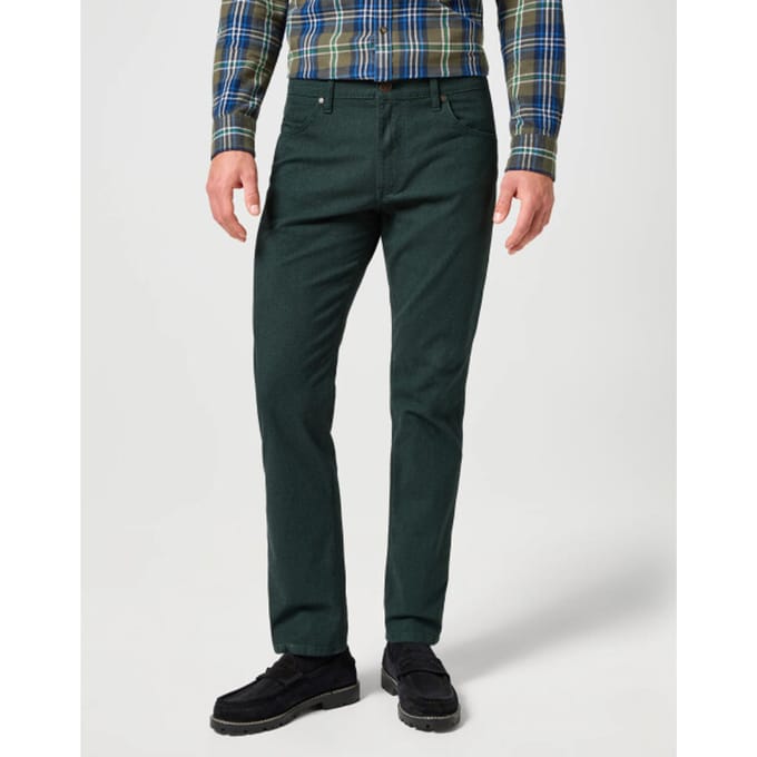 Wrangler - Greensboro - Heren Regular-fit - Scarab