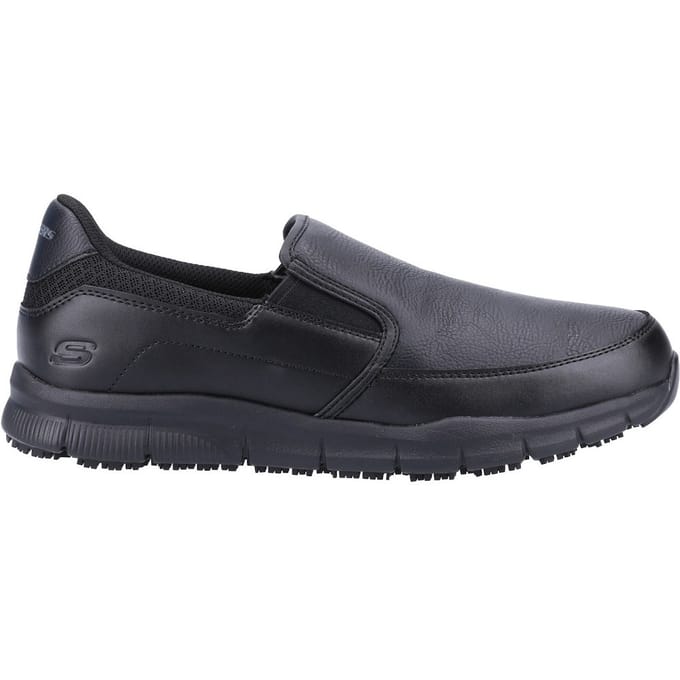 Skechers Work Relaxed Fit NAMPA GROTON Werkschoenen Sneakers Heren Schoenen 77157EC Zwart