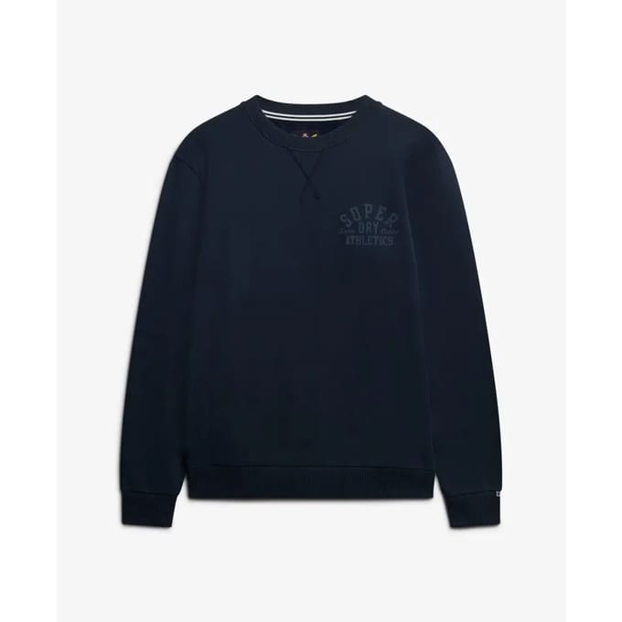Superdry - Athletic Essentials sweatshirt met ronde hals - Heren - Truien