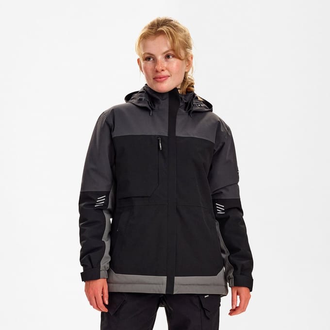 Engel Entire winterjack voor dames 1435-176 - Black / Anthracite Grey - M