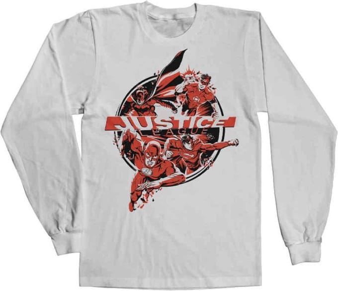 DC Comics Justice League Longsleeve shirt -S- Heroes Wit