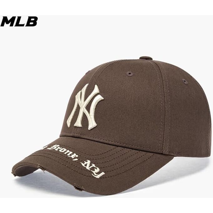 MLB Baseballpet Modieuze Zonnehoed ONE SIZE donkerbruine kleur
