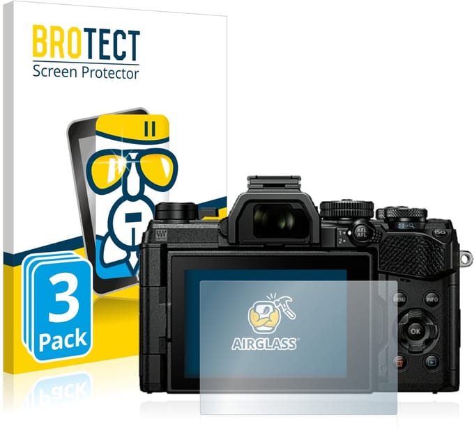 Screenprotector 3 Stuks voor Olympus OM System OM-5 Beschermglas transparant