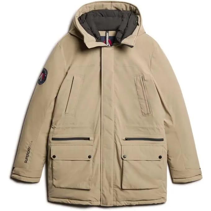 Superdry CITY PADDED PARKA JACKET Heren Jas - Maat M
