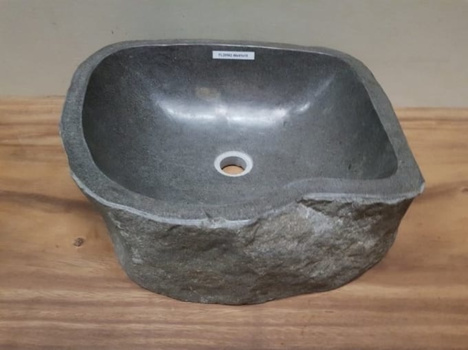 Waskom natuursteen FL20562 - 46x41x15cm
