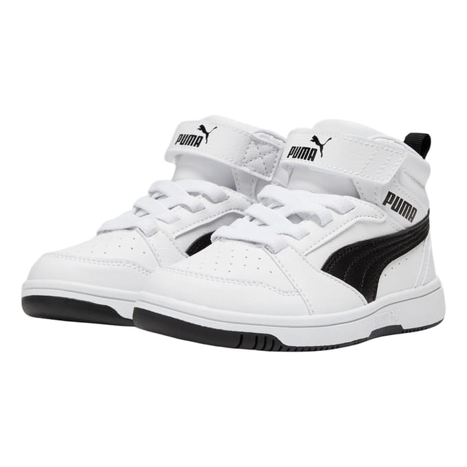 PUMA Puma Rebound V6 Mid AC+ PS Unisex Sneakers - PUMA White-PUMA Black