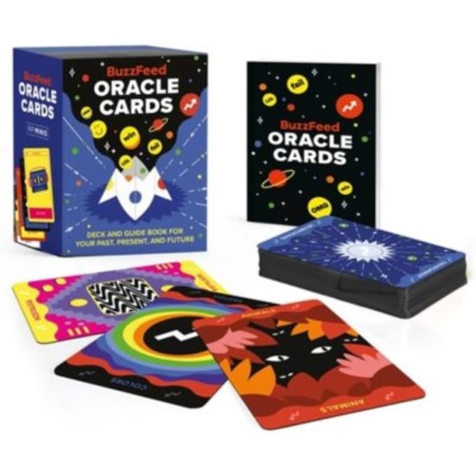 Buzzfeed Oracle Cards: Deck And Guide Book For Your Past, Present, And Future - Rp Minis - Buzzfeed