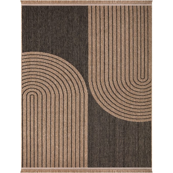 Binnen- en buitenkleed Colonia grijs  80x150 cm