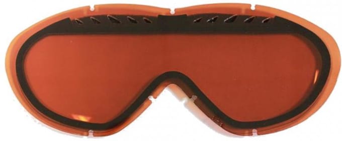 oranje geventileerd scherm voor cross smith sonic sol-x motor quad goggle nieuw