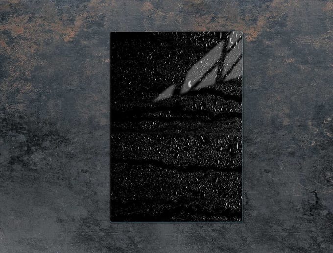 TMK ArtDeko - Snijplank - 35x52 cm - Glas - Zwart