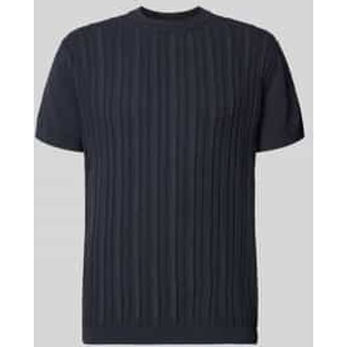 T-shirt met kabelpatroon