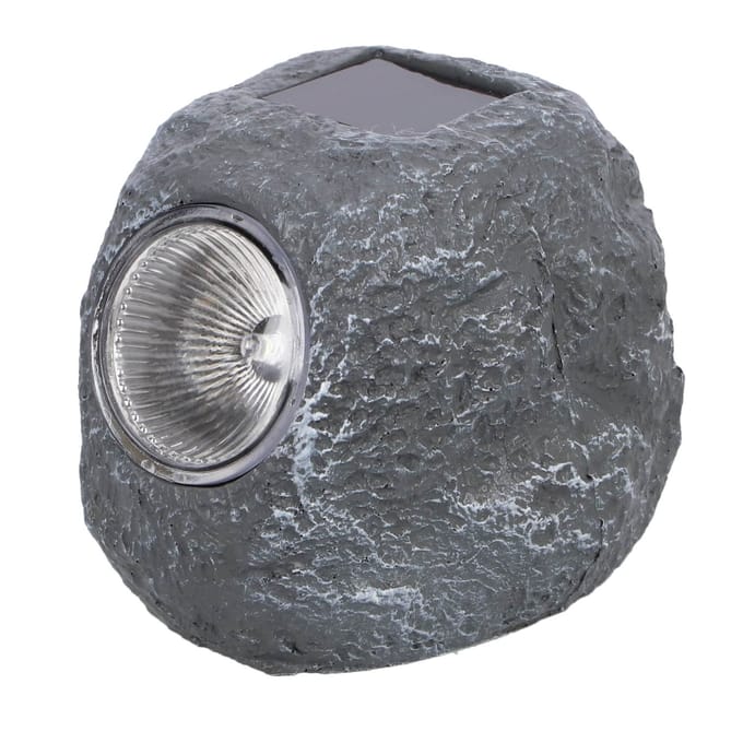 Solar Lamp - Polyresin - Steen Design - LED Verlichting