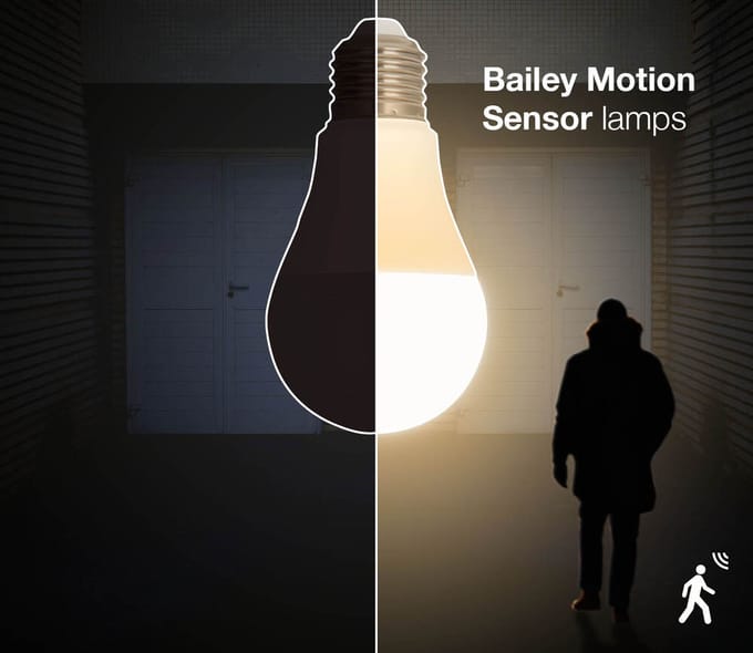 Bailey | LED Lamp | Grote fitting E27 | 9W