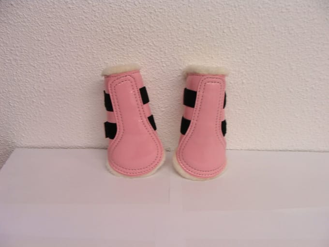 HB flextrainers - roze lak - xxxs (mini shet)
