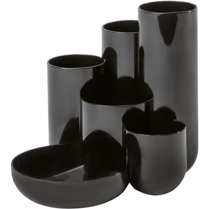 HAN pennenkoker - CAMPUS - 6-vaks - zwart - HA-17480-13