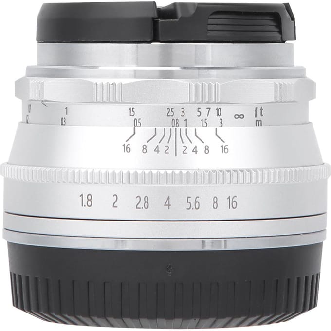 25mm F1.8 Meerlaagse Coating Mirrorless Camera Lens EF m EOSM Mount voor zilver