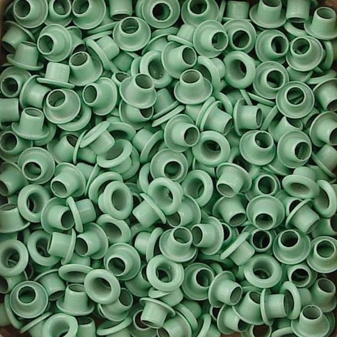 Hobbypakket - Eyelets light aqua 25 pcs. - 1 stuk