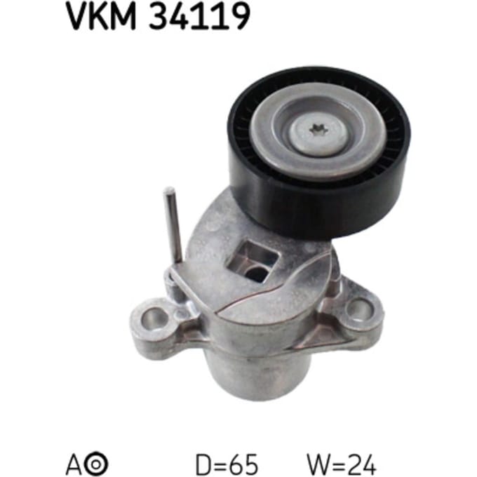 Spanpoelie, V-riem SKF VKM 34119