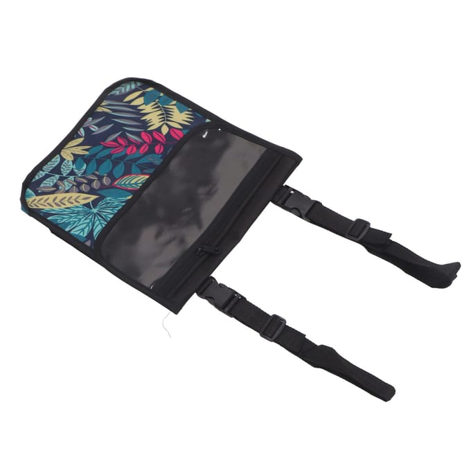 Rolstoeltas Grote Capaciteit Oxford Doek Waterdicht Stofdicht Stuurtas met Lanyard black