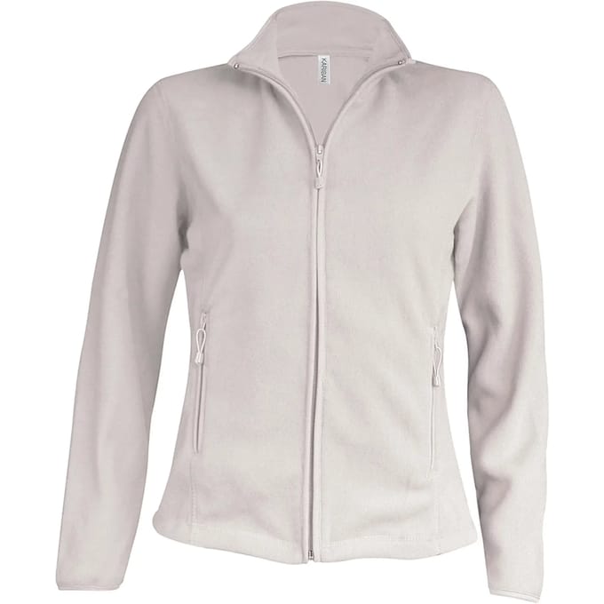 Kariban Microfleece met rits dames K907 - Natural - M