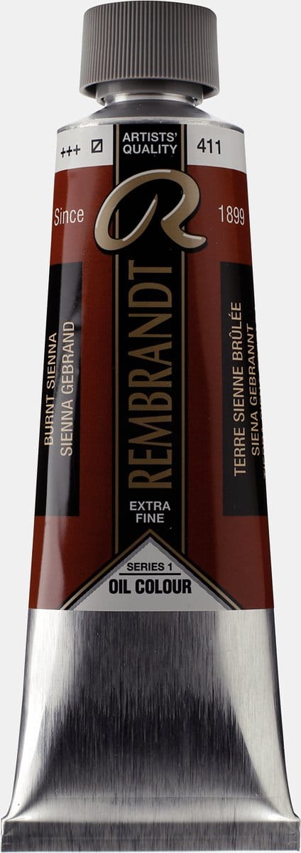 Rembrandt Olieverf 150 ml Sienna Gebrand 411