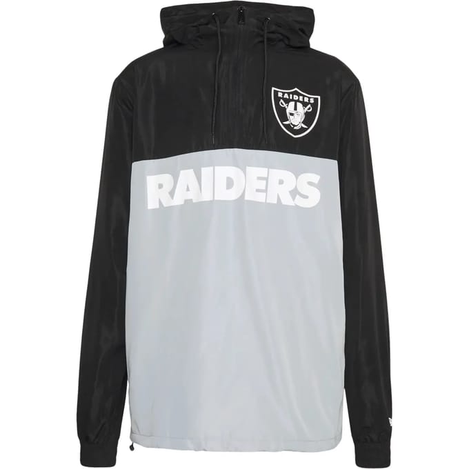 Heren pull-on windjack Nfl Windbreaker Lasrai zwart/donkergrijs