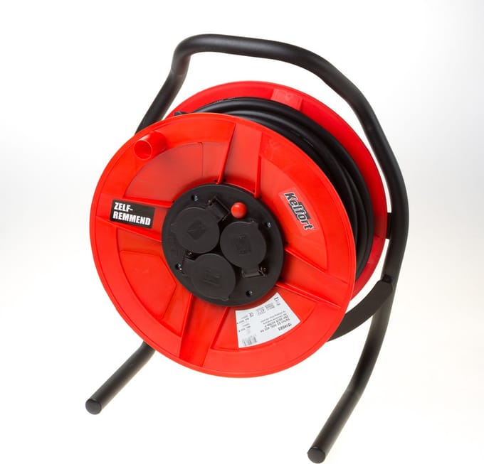 Kelfort Kabelhaspel easy reel 400(d) 25m 3x1.5mm