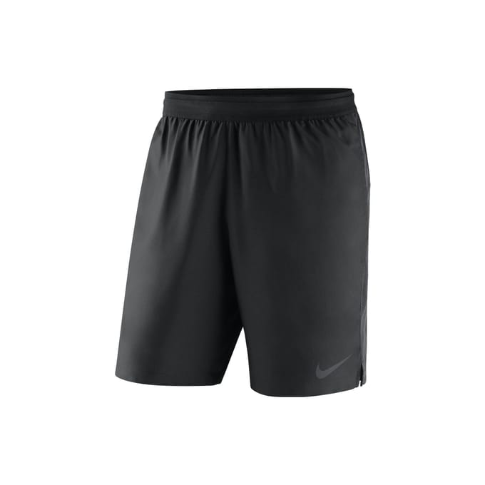 Nike Dri Fit Casual Shorts Heren Zwart Matig AA0737-010 L black