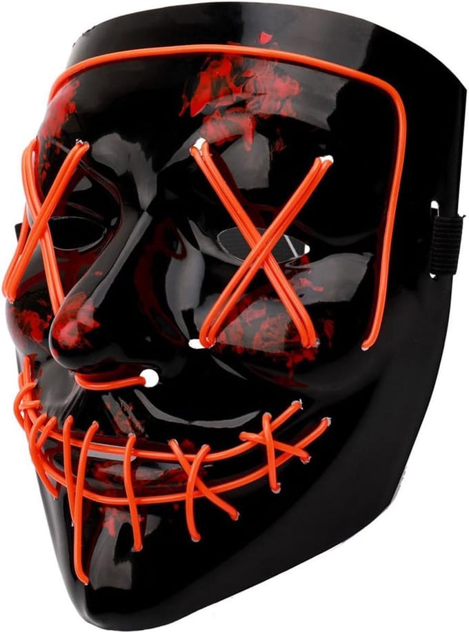 Masker Purge Voodoo met licht