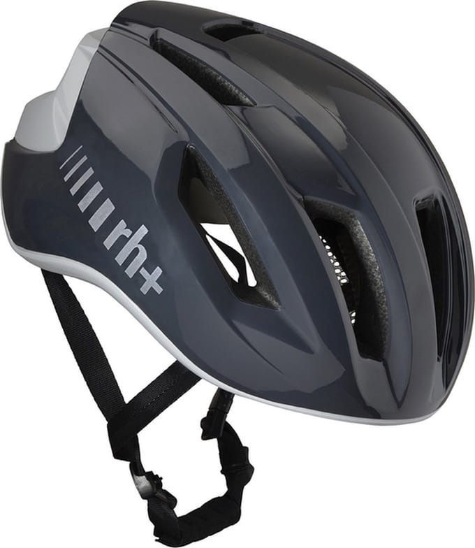 RH+ Fietshelm Compact Shiny Lavagna/Shiny Pearl – XS/M (55-58cm)