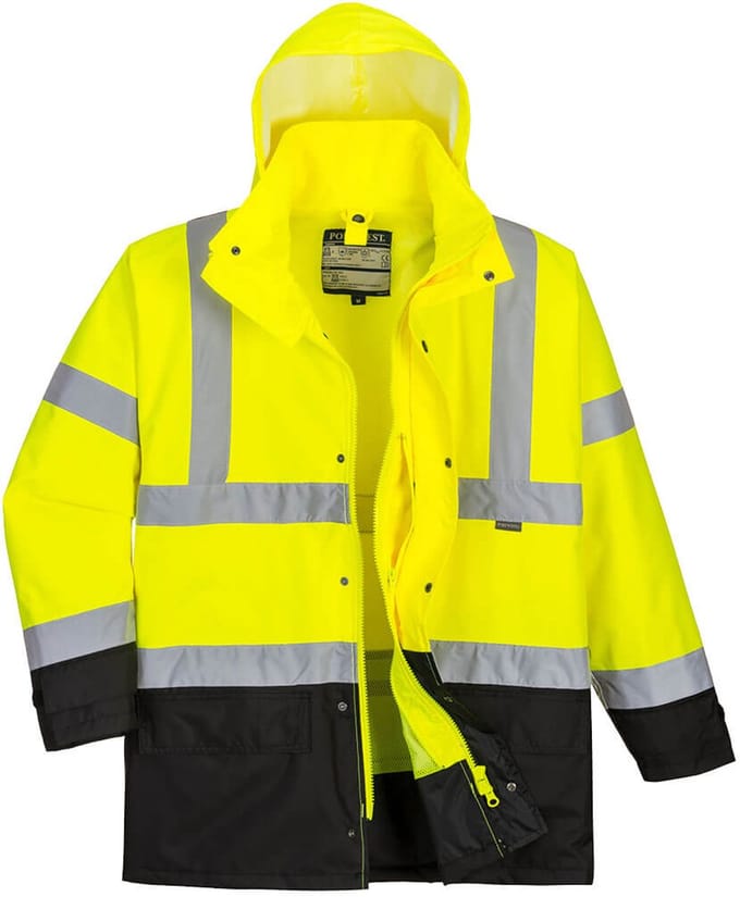 Portwest Hi-Vis Executive 5-in-1 Jack S768 - Geel/Zwart - L