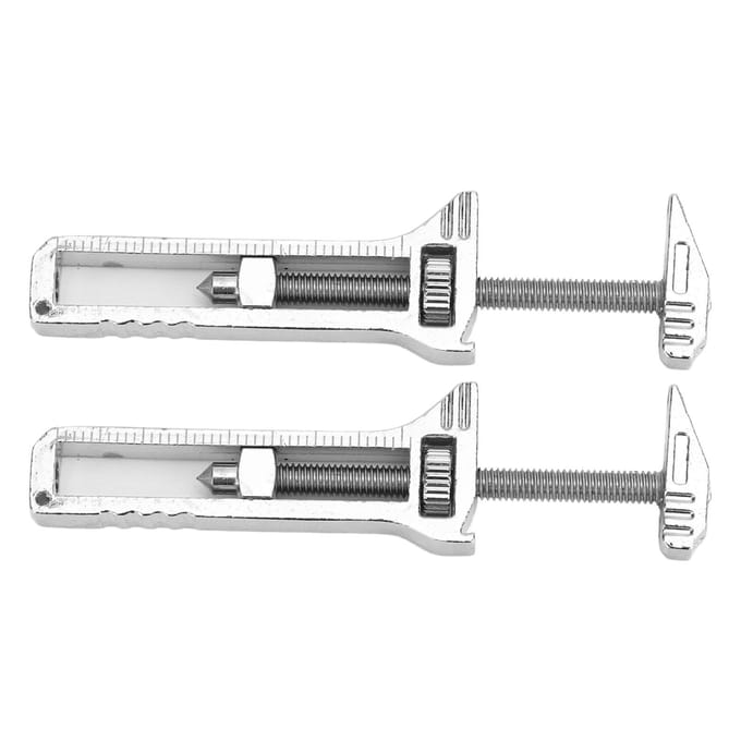 2PCS Mini Clé Multitool Réglable Compact Multifonctionnel Ouvre-Bouteille Clé pour le Quotidien gray