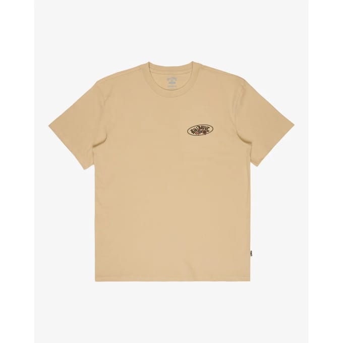 Billabong Orbit Arch T-shirt Met Korte Mouwen Beige S Man