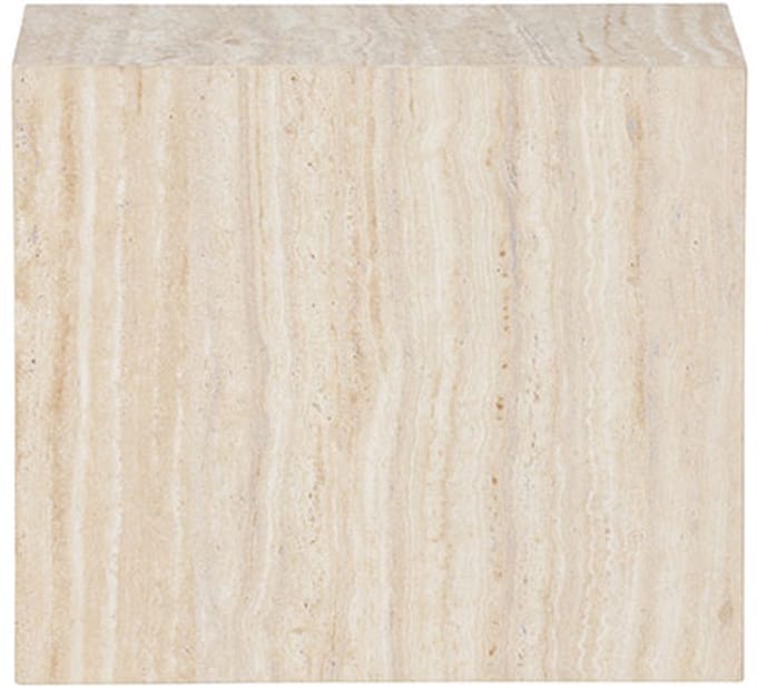 York bijzettafel beige.