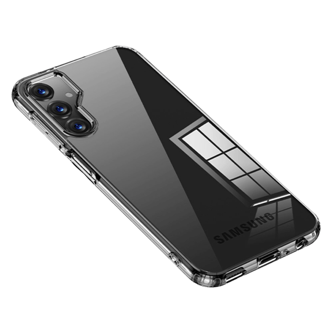CaseBody Samsung Galaxy A25 Airbag Schokbestendig Hoesje Transparant