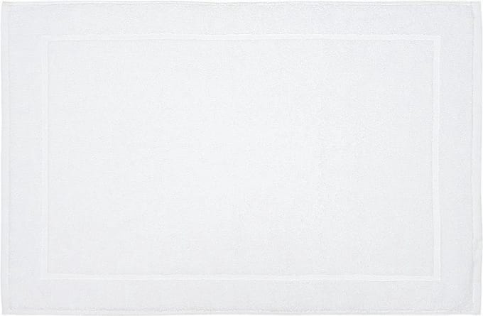 Treb Horecalinnen Badmatten 2 Stuks 50x76cm - Wit, Bed & Bath